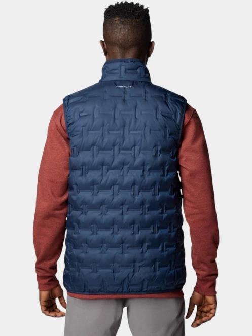 Columbia Delta Ridge II Down Vest férfi mellény kék színben 4