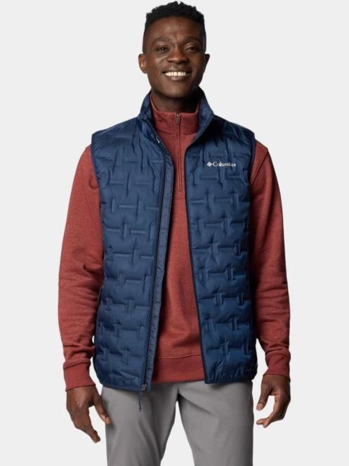 Columbia Delta Ridge II Down Vest férfi mellény kék színben 5