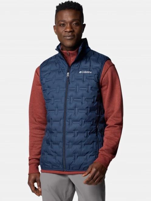 Columbia Delta Ridge II Down Vest férfi mellény sötétkék színben 2