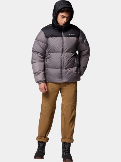 Columbia Puffect II Hooded Jacket férfi télikabát szürke színben 6