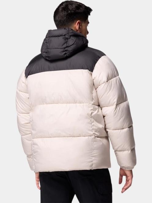 Columbia Puffect II Hooded Jacket férfi télikabát homok színben 4