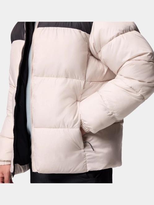 Columbia Puffect II Hooded Jacket férfi télikabát homok színben 9
