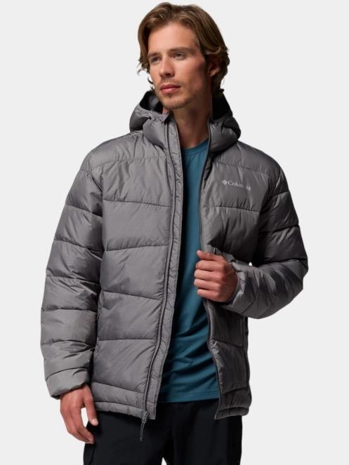 Columbia Fivemile Butte II Hooded Jacket férfi télikabát szürke színben 5