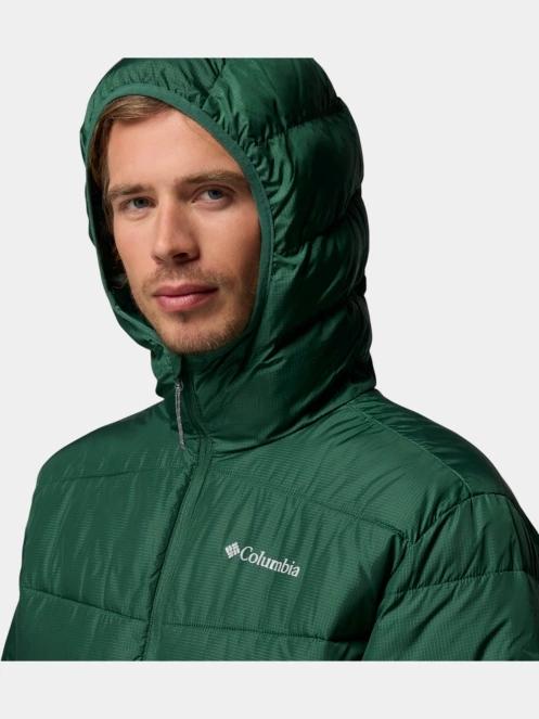 Columbia Fivemile Butte II Hooded Jacket férfi télikabát zöld színben 8