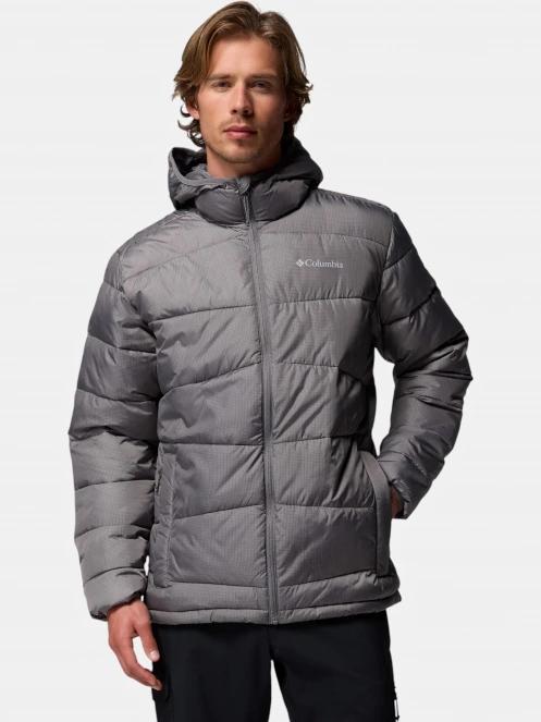 Columbia Fivemile Butte II Hooded Jacket férfi télikabát szürke színben 2