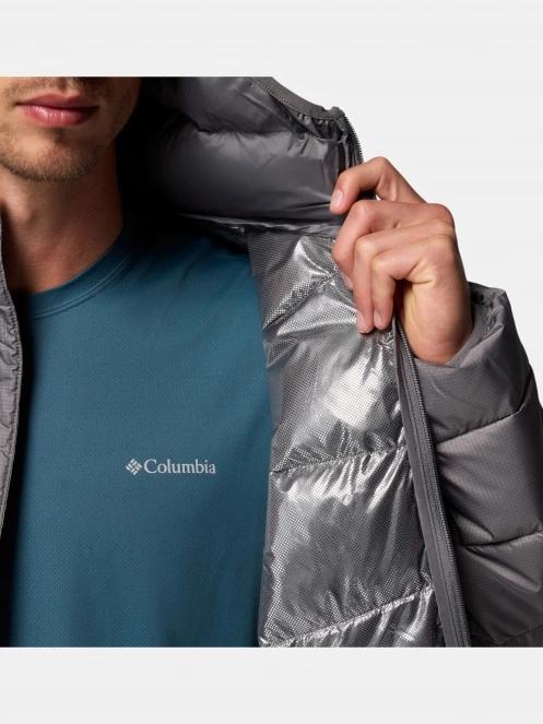 Columbia Fivemile Butte II Hooded Jacket férfi télikabát szürke színben 7