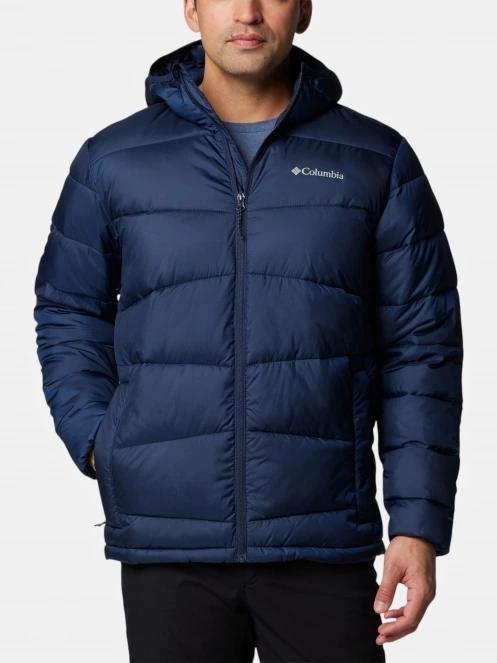 Columbia Fivemile Butte II Hooded Jacket férfi télikabát sötétkék színben 2