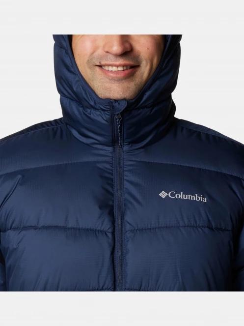 Columbia Fivemile Butte II Hooded Jacket férfi télikabát sötétkék színben 7