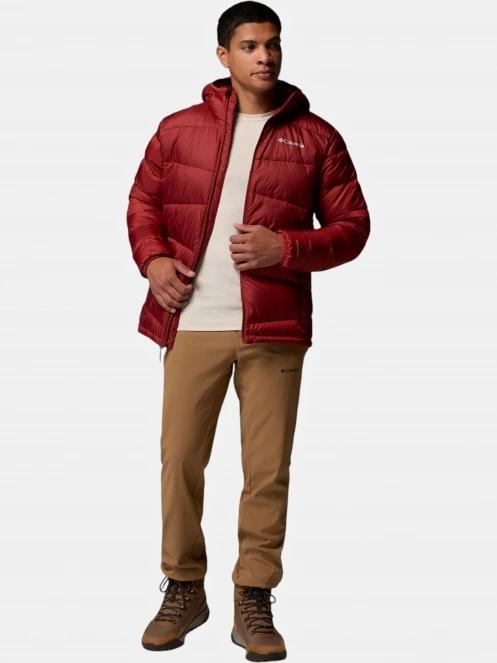 Columbia Fivemile Butte II Hooded Jacket férfi télikabát piros színben 5