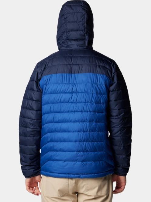 Columbia Powder Lite II Hooded Jacket férfi átmeneti kabát kék színben 4
