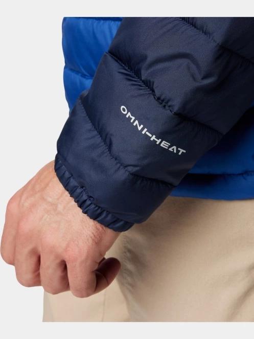 Columbia Powder Lite II Hooded Jacket férfi átmeneti kabát kék színben 8