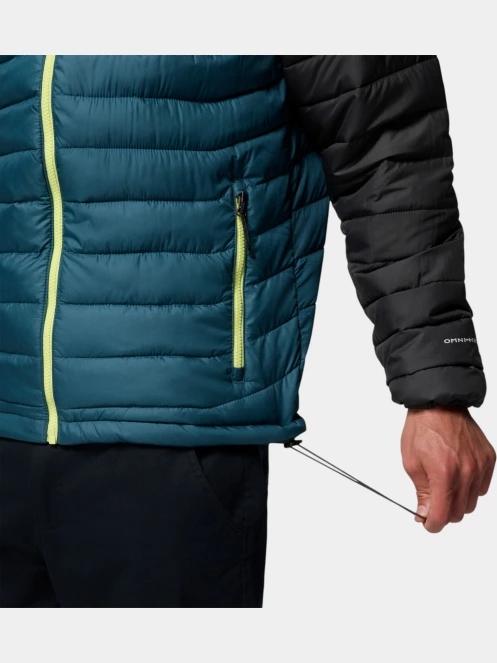 Columbia Powder Lite II Hooded Jacket férfi átmeneti kabát kék színben 7