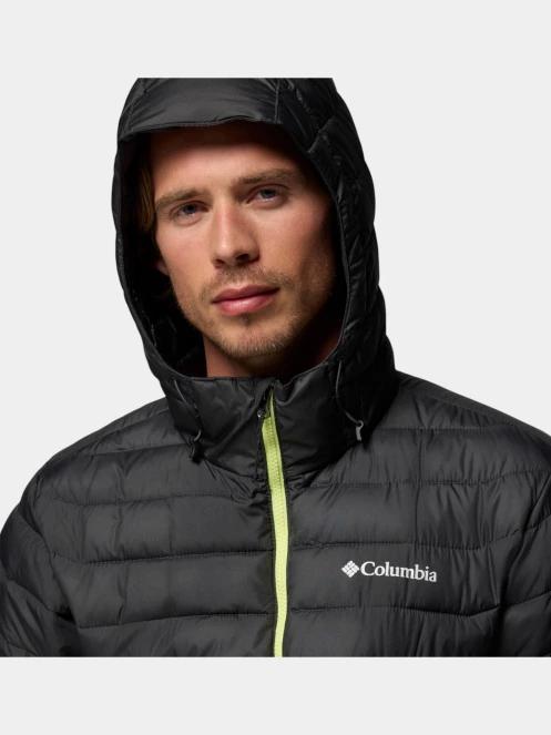 Columbia Powder Lite II Hooded Jacket férfi átmeneti kabát kék színben 9