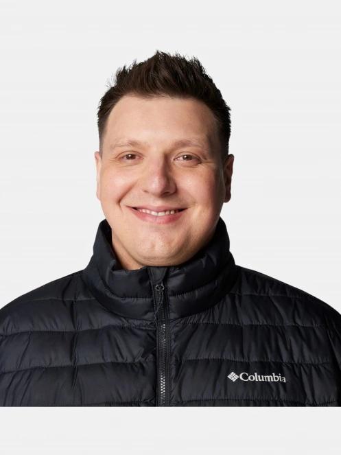 Columbia Powder Lite II Jacket férfi steppelt átmeneti kabát fekete színben 7