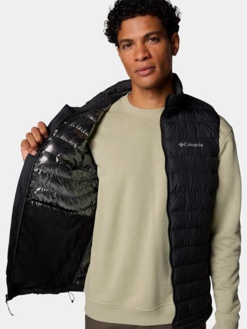 Columbia Powder Lite II Vest férfi mellény fekete színben 5