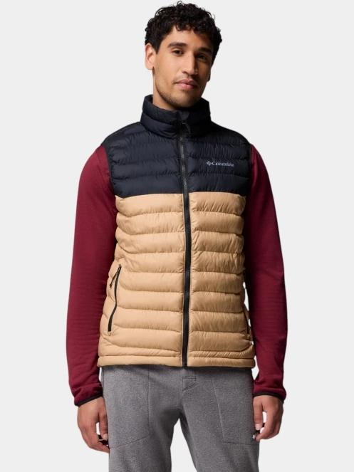 Columbia Powder Lite II Vest férfi mellény homok színben 2