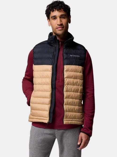 Columbia Powder Lite II Vest férfi mellény homok színben 5
