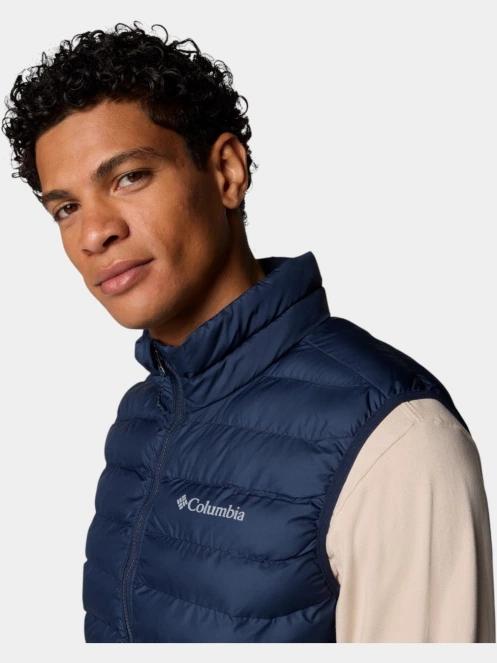 Columbia Powder Lite II Vest férfi mellény kék színben 7