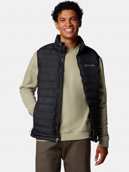 Columbia Powder Lite II Vest férfi mellény fekete színben 2