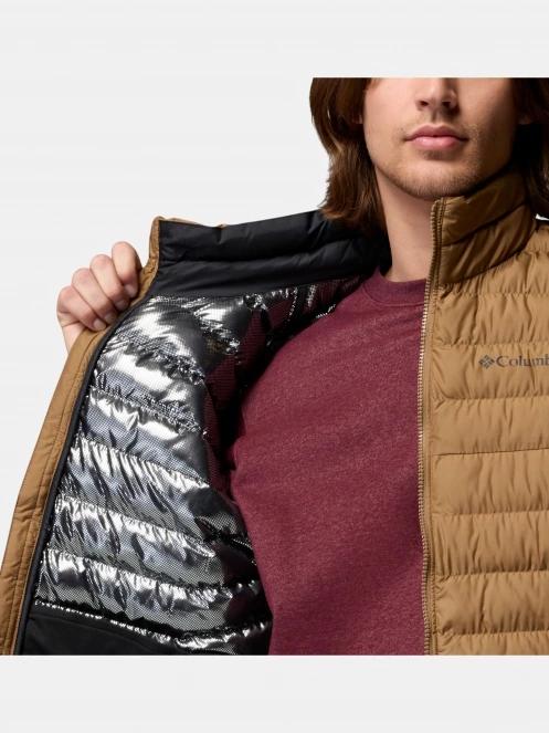 Columbia Powder Lite II Vest férfi mellény oliva színben 7