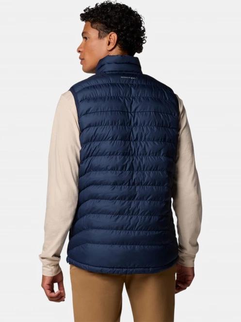 Columbia Powder Lite II Vest férfi mellény sötétkék színben 4