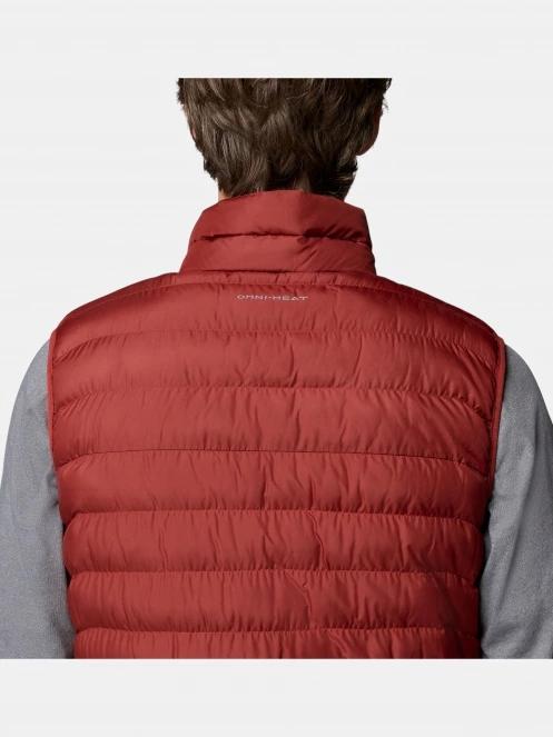Columbia Powder Lite II Vest férfi mellény piros színben 11
