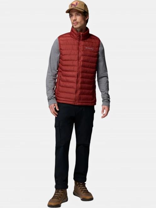 Columbia Powder Lite II Vest férfi mellény piros színben 6