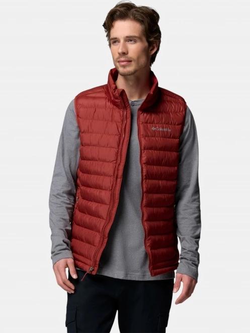 Columbia Powder Lite II Vest férfi mellény piros színben 7