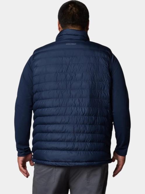 Columbia Powder Lite II Vest férfi mellény kék színben 4