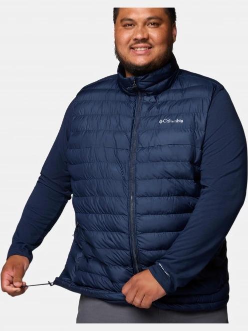Columbia Powder Lite II Vest férfi mellény sötétkék színben 8