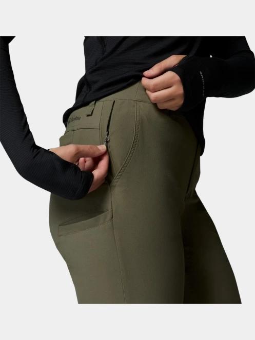 Columbia Leslie Falls Pant II női túranadrág sötétzöld színben 9