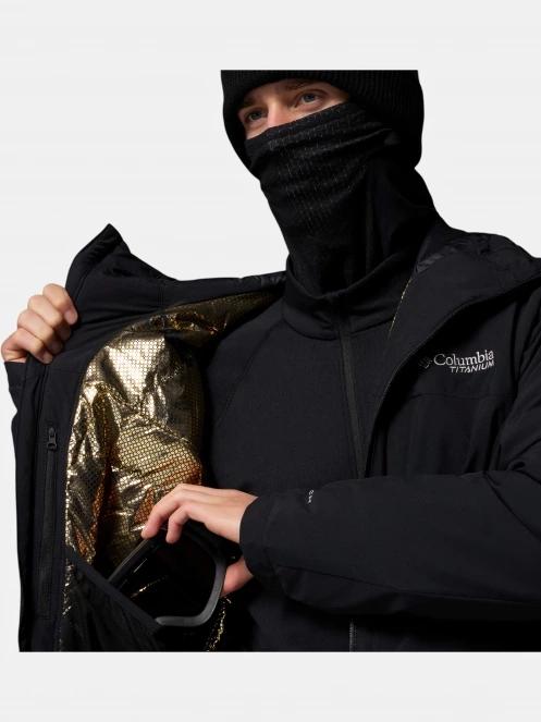Columbia Winter District III Jacket férfi síkabát fekete színben 8