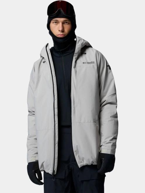 Columbia Winter District III Jacket férfi síkabát szürke színben 5