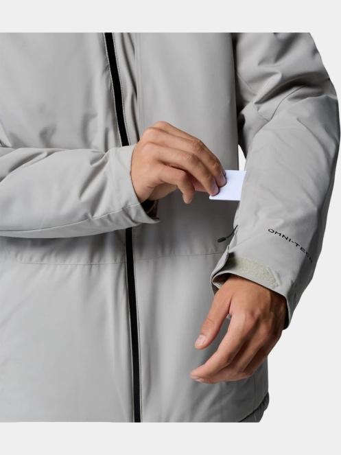 Columbia Winter District III Jacket férfi síkabát szürke színben 7
