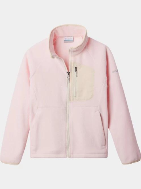 Columbia Fast Trek IV Fleece Full Zip polár pulóver rózsaszín színben 2