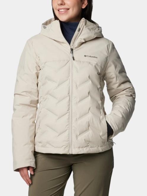 Columbia Grand Trek III Down Jacket női pehelykabát homok színben 2