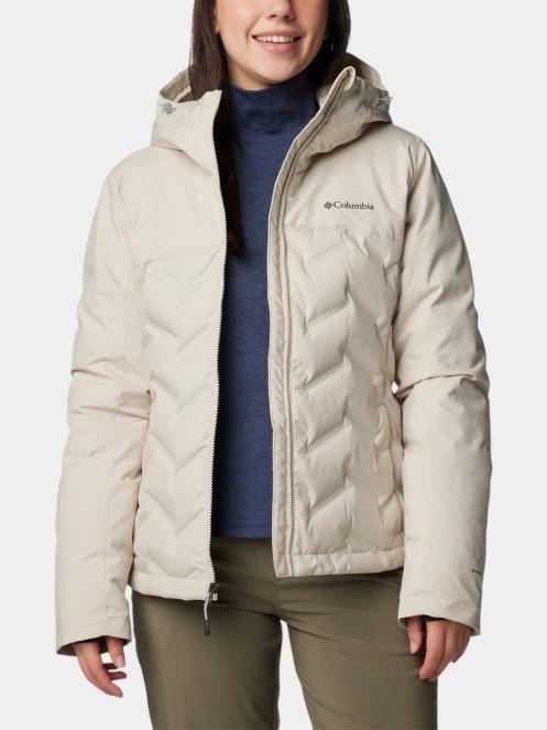 Columbia Grand Trek III Down Jacket női pehelykabát homok színben 5