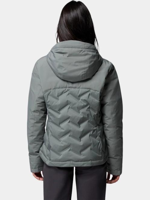 Columbia Grand Trek III Down Jacket női pehelykabát zöld színben 4