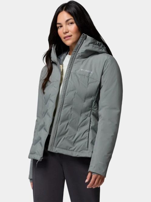 Columbia Grand Trek III Down Jacket női pehelykabát zöld színben 6