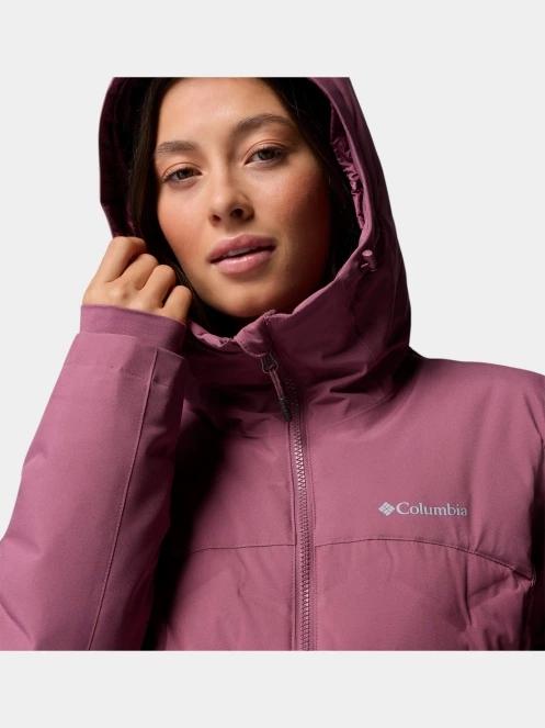 Columbia Grand Trek III Down Jacket női pehelykabát lila színben 8