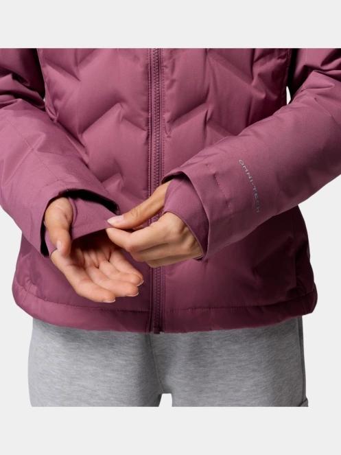 Columbia Grand Trek III Down Jacket női pehelykabát lila színben 9