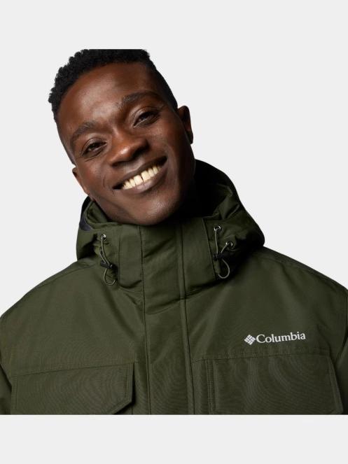 Columbia Landroamer II Parka férfi télikabát sötétzöld színben 7
