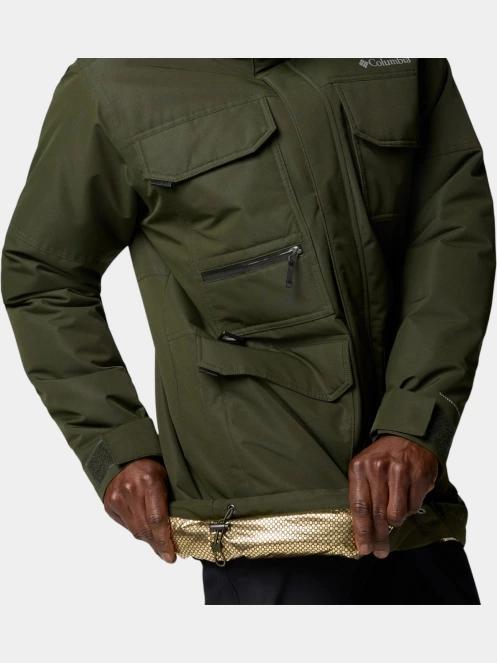 Columbia Landroamer II Parka férfi télikabát sötétzöld színben 8