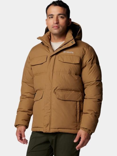 Columbia Landroamer Puffer Jacket férfi télikabát barna színben 2