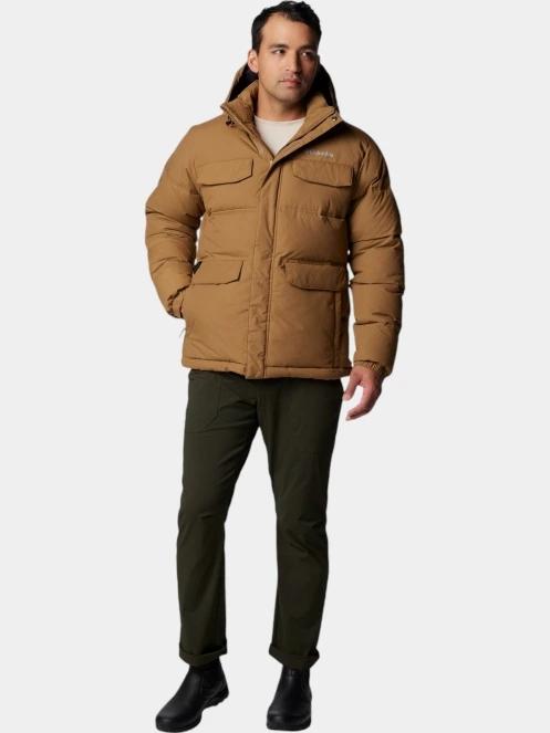 Columbia Landroamer Puffer Jacket férfi télikabát barna színben 5