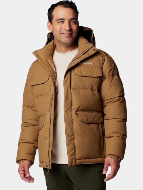 Columbia Landroamer Puffer Jacket férfi télikabát barna színben 6