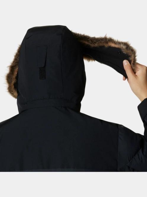 Columbia Marquam Peak Fusion II Parka férfi télikabát fekete színben 8