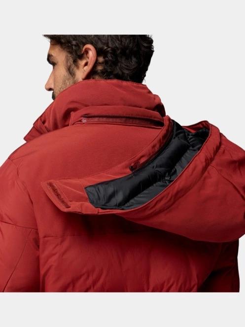 Columbia Marquam Peak Fusion II Parka férfi télikabát piros színben 9