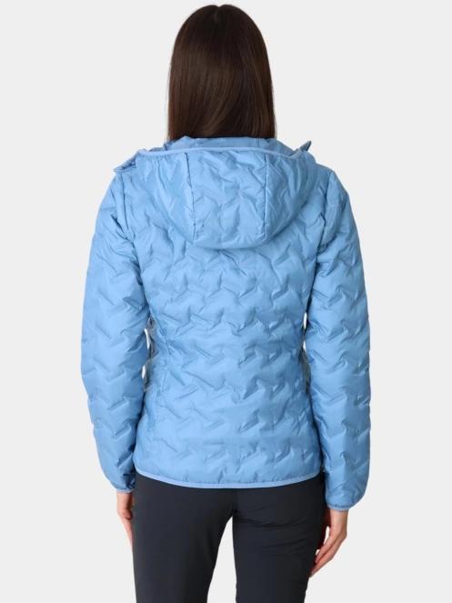 Columbia Delta Ridge II Down Hooded Jacket női pehelykabát világoskék színben 4