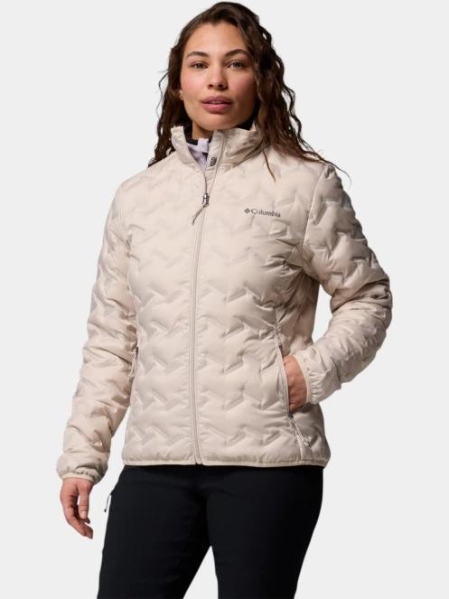 Columbia Delta Ridge II Down Jacket női pehelykabát homok színben 2